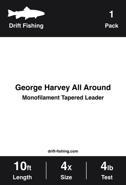 George Harvey Leader - All Around - Fly Fishing Leader